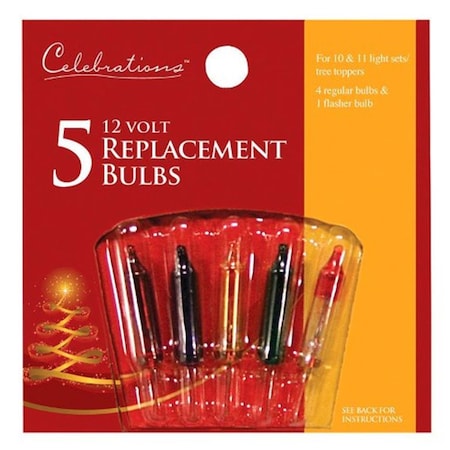 Celebrations 1145-1-71 12V Assorted Mini Replacement Bulbs